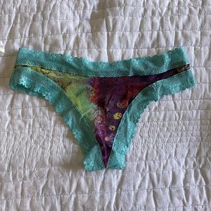 Silky women’s thong panties